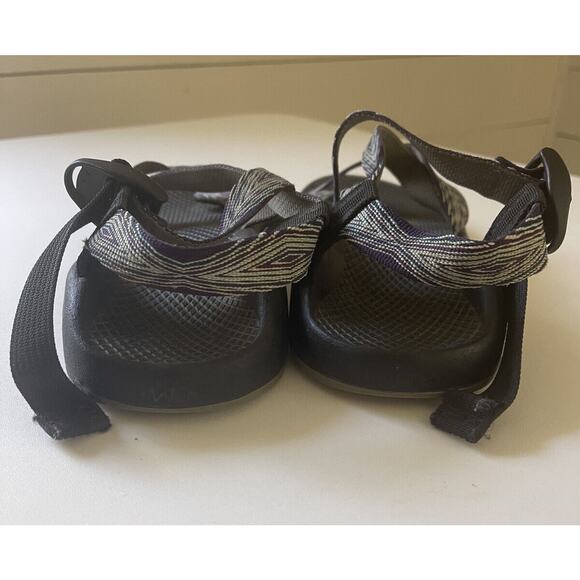 Chaco Womens Z/2 Yampa Sandals Toe Ring Hiking Water Shoes Turquoise Purple Sz 7 - Picture 3 of 8